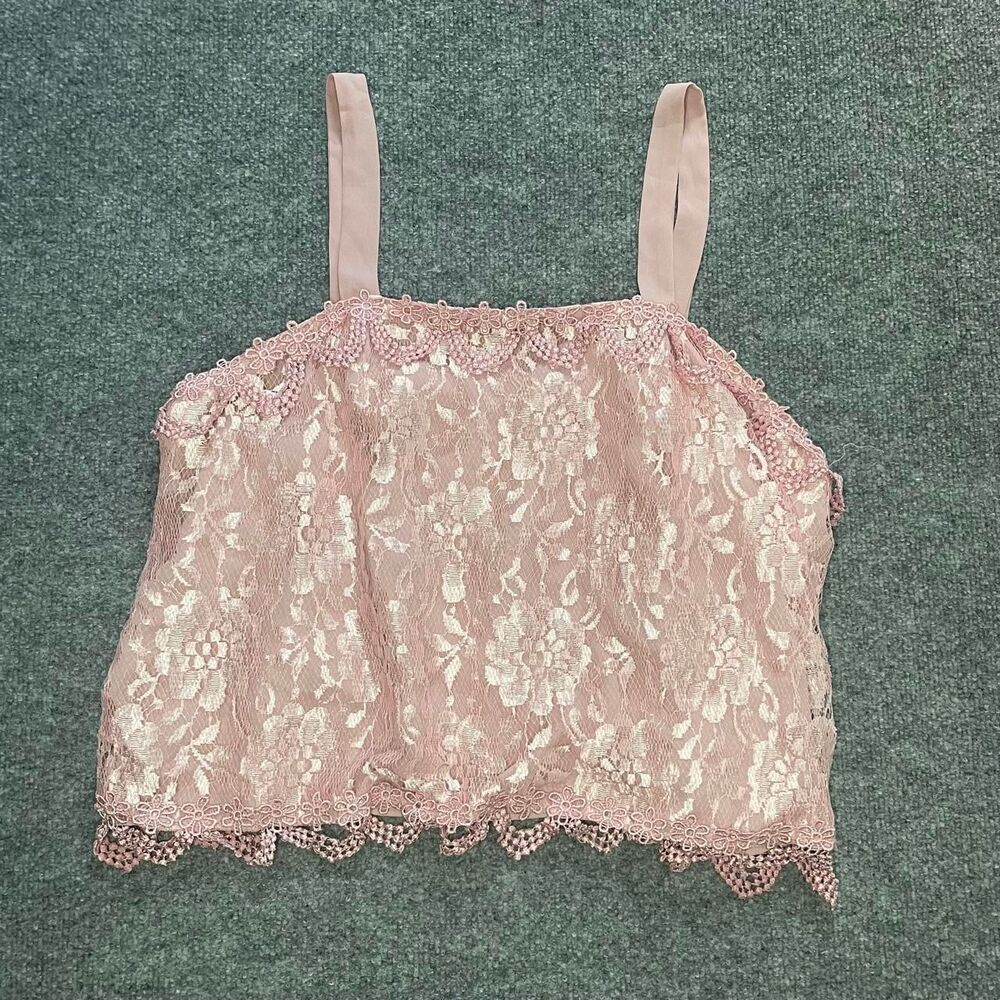 Coquette Pink Romantic Etheral lace blouse